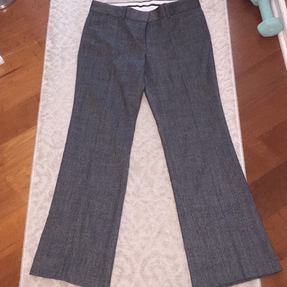 Grey Theory Wool Trousers